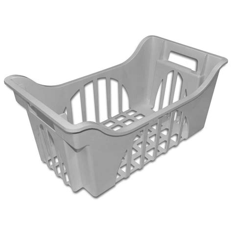 The Frigidaire SpaceWise Deep Freezer Basket is ideal for organizing large items such as pizza boxes or loaves of bread. . Deep freeze baskets